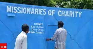 MHA blocks foreign funds to Missionaries of Charity