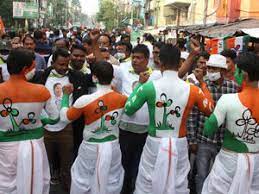 TMC Registers Landslide Victory, Bags 134 of 144 Seats Kolkata Municipal Corporation Election